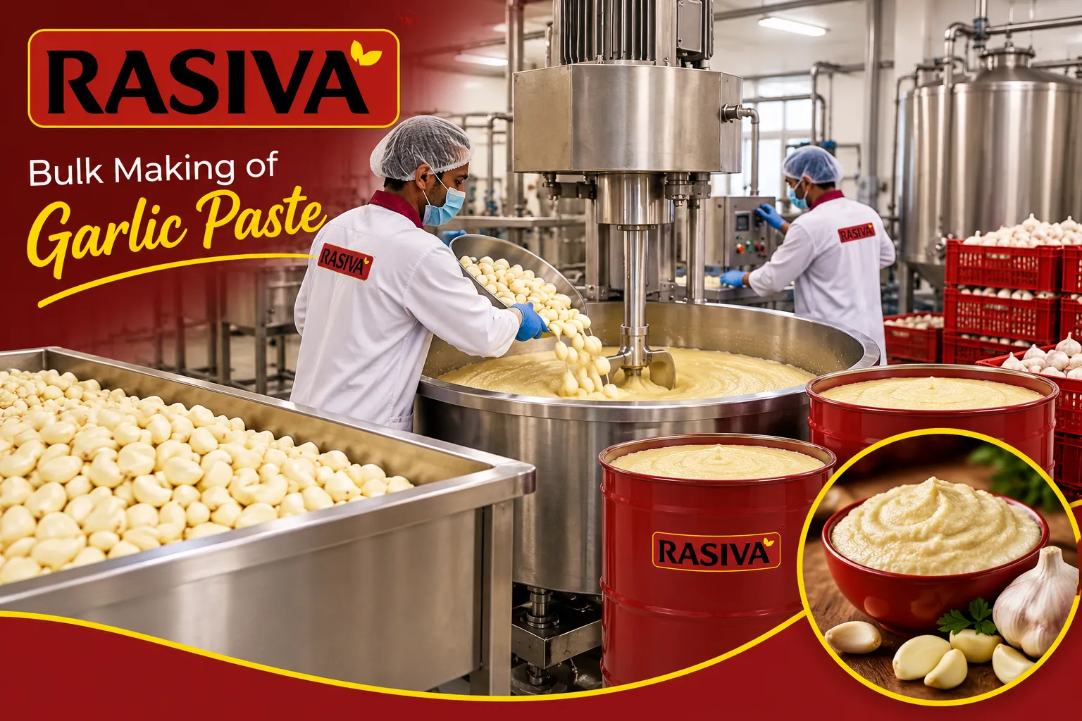 Rasiva garlic paste