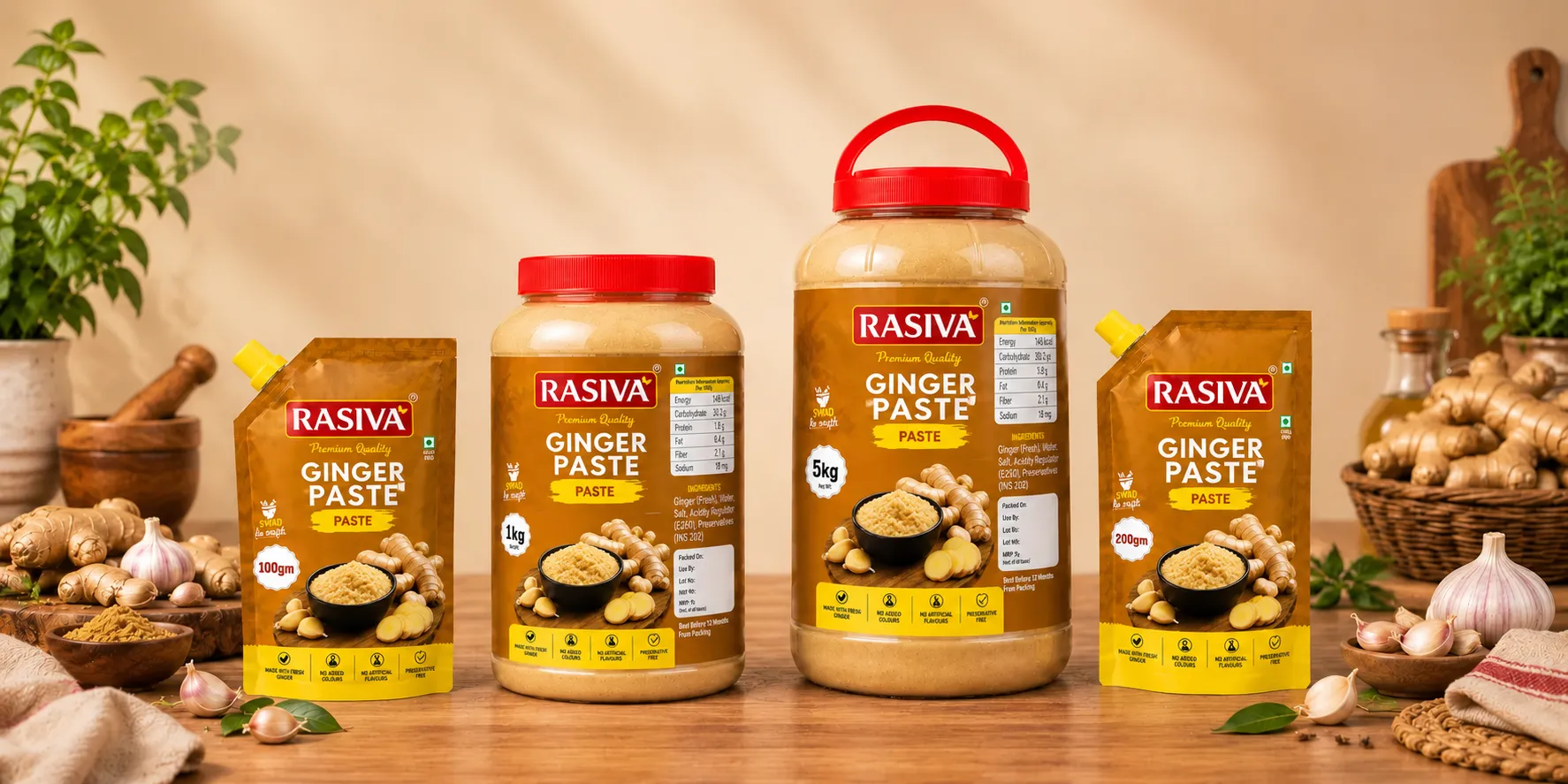 Ginger paste